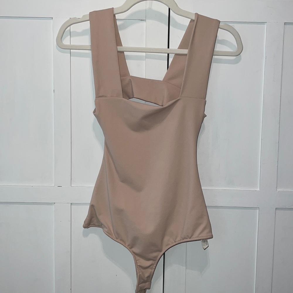 Free People Oh Shes Strappy Bodysuit